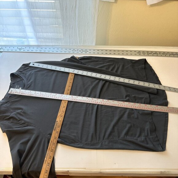 Terramar Long Sleeve Performance Shirt Large Gray Polyester Spandex - Picture 5 of 5